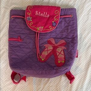 Purple and Pink Kids Dance Backpack